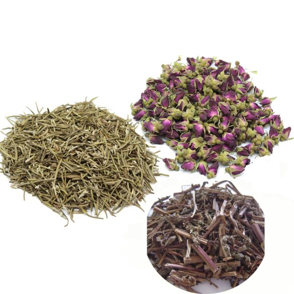 Relaxing herbal tea and against fatigue